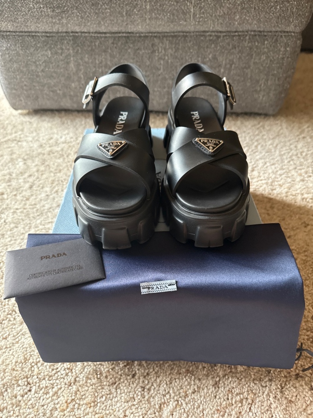 Prada monolith sandal - Picture 6 of 6